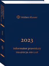 Informator Prawniczy. Tradycja od lat 2023, granatowy (format B6) Informator Prawniczy. Tradycja od lat 2023, granatowy (format B6)